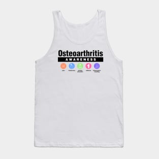 Osteoarthritis - Disability Awareness Symptoms Tank Top